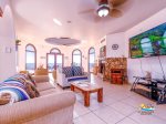 Serenity by the Sea San Felipe beachfront vacation rental - living room